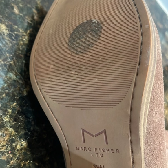 Marc Fisher Tan Suede Western Boots size 8.5m - Picture 4 of 7